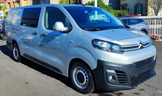 CITROEN JUMPY 2.0L BlueHDI 120 BVM6 DOUBLE CAB 6 PLACES BUSINESS